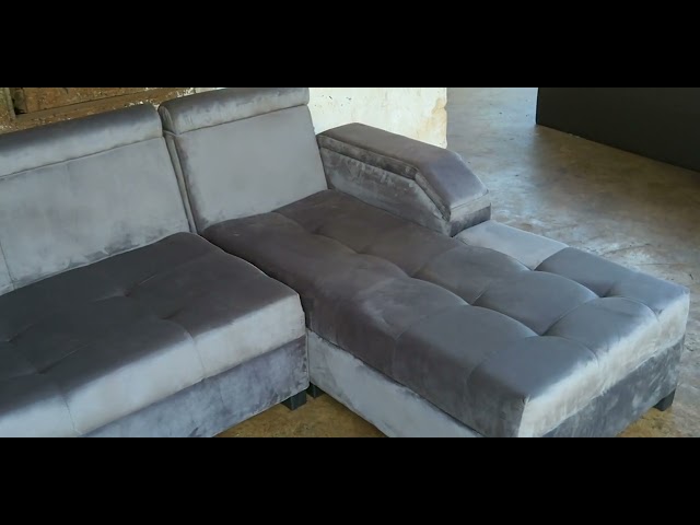 U shape couch.two 3 seaters and a daybed