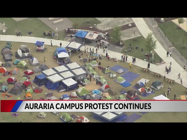 ⁣Auraria Campus protest grows