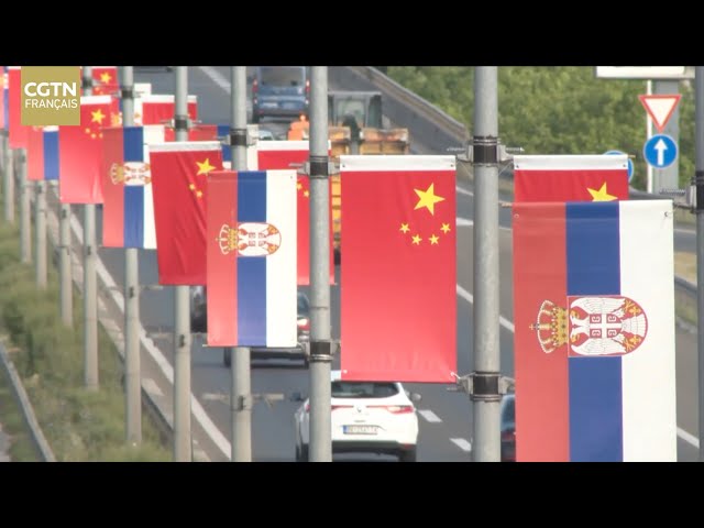 ⁣Les Serbes de tous horizons attendent avec impatience la visite du président chinois Xi Jinping
