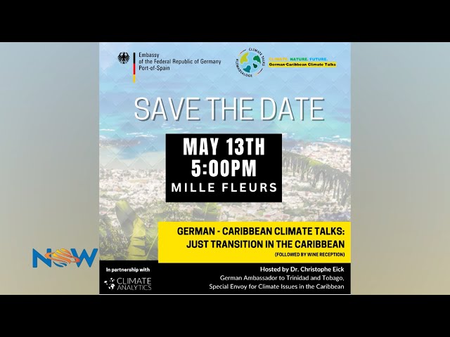 ⁣Launch Of German-Caribbean Climate Talks