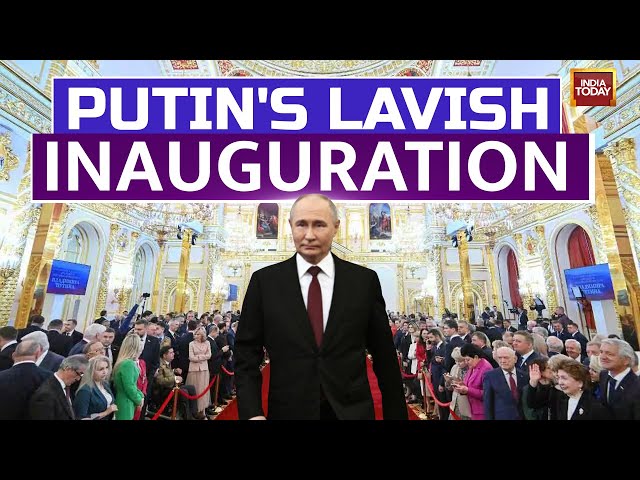⁣Putin Oath Ceremony 2024 LIVE: Putin Takes Oath For Record Fifth Presidential Term | Russia News