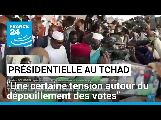 ⁣Présidentielle au Tchad : "Une certaine tension autour du dépouillement des votes" • FRANC