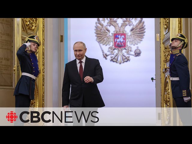 ⁣Russian President Vladimir Putin sworn in for 5th term