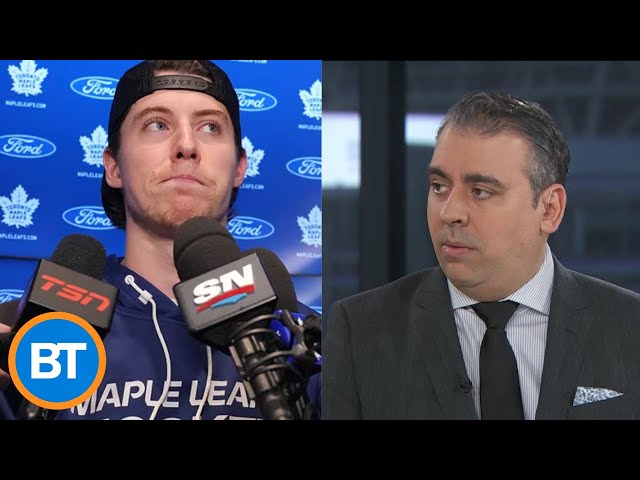 ⁣Mitch Marner just made a bold claim about his 'Godly' status in Toronto