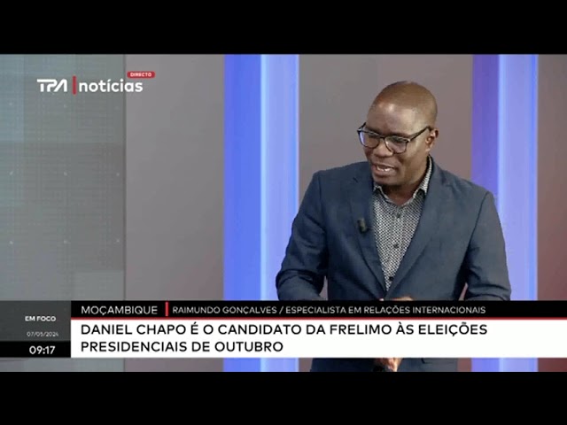 ⁣Em Foco:  Perfil político do candidato da FRELIMO às eleições presidenciais