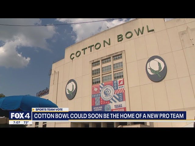 ⁣New pro team could be coming to Cotton Bowl Stadium