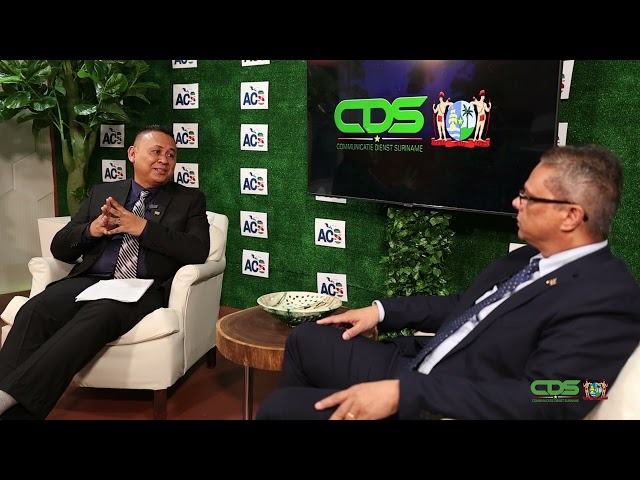 ⁣ACS 2024 INTERVIEW MET STEVEN GONESH, CEO SURINAM AIRWAYS, DD 6 MEI 2024