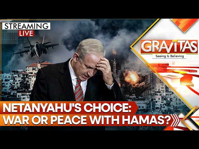 ⁣Netanyahu's Big Gamble: Will Israeli PM Chose War or Peace With Hamas? | Gravitas LIVE