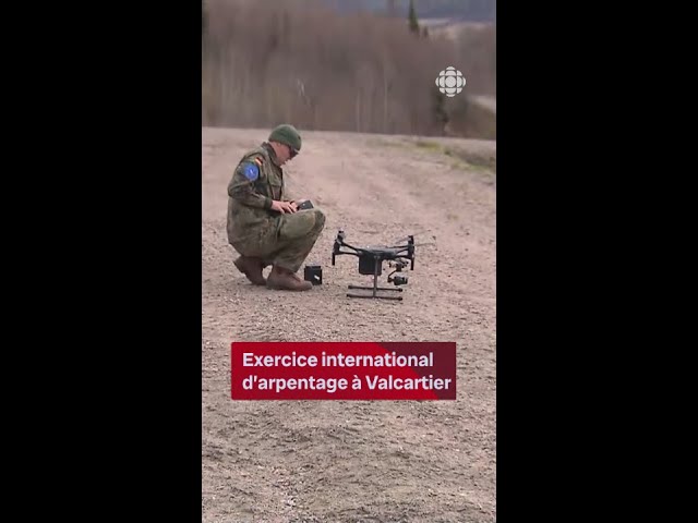 ⁣7 mai - Exercice militaire international à Valcartier