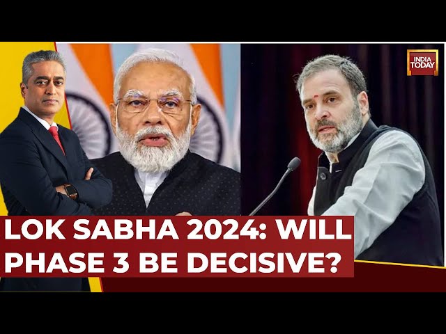 ⁣Newstoday With Rajdeep Sardesai: Lok Sabha Election 2024: Will Phase 3 Be Decisive? | India Today