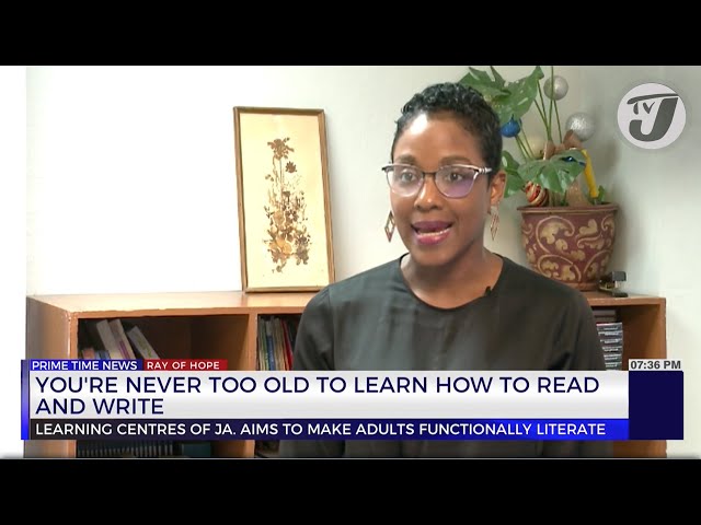 ⁣You're Never too old to Learn how to Read and Write | TVJ News