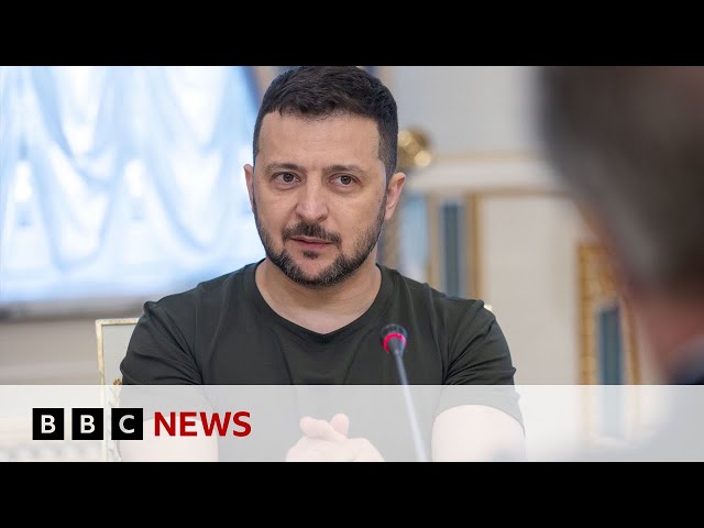 ⁣Russian plot to kill Volodymyr Zelensky foiled, Kyiv says | BBC News