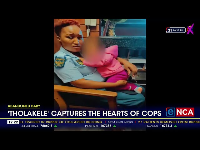 Abandoned Baby | 'Tholakele' captures the hearts of cops