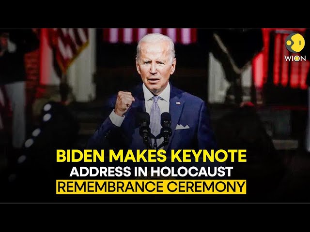 ⁣LIVE: Biden makes keynote address in Holocaust remembrance ceremony | US LIVE | WION