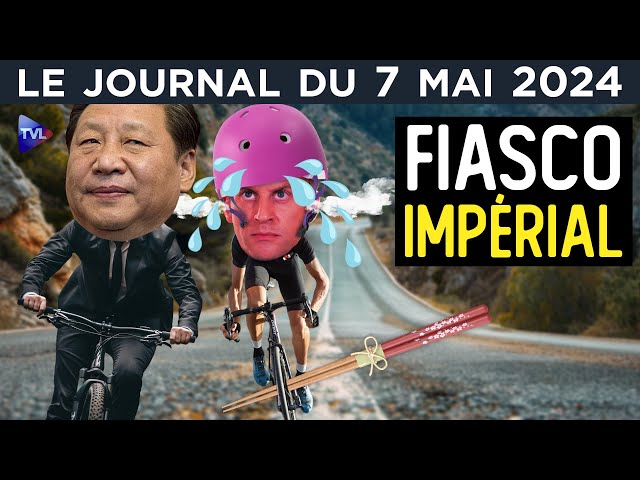 ⁣Macron face à Xi Jinping : l’étape diplomatique ratée - JT du mardi 7 mai 2024