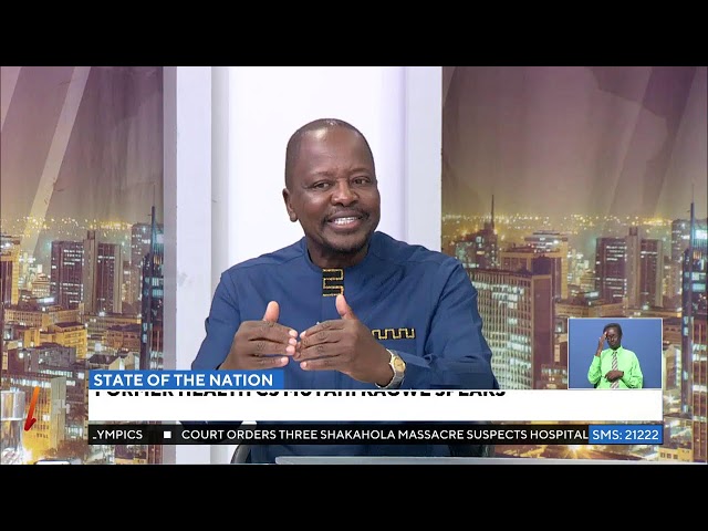 ⁣K24 TV LIVE| One on one with Former CS Mutahi Kagwe #PunchLine