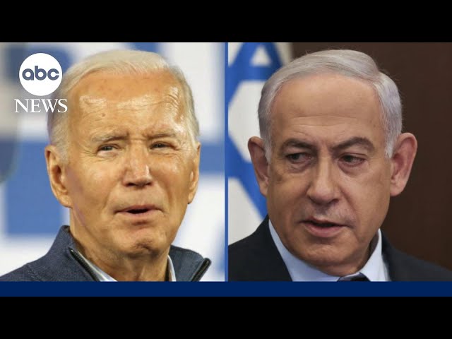 Biden administration delaying ammunition deliveries to Israel