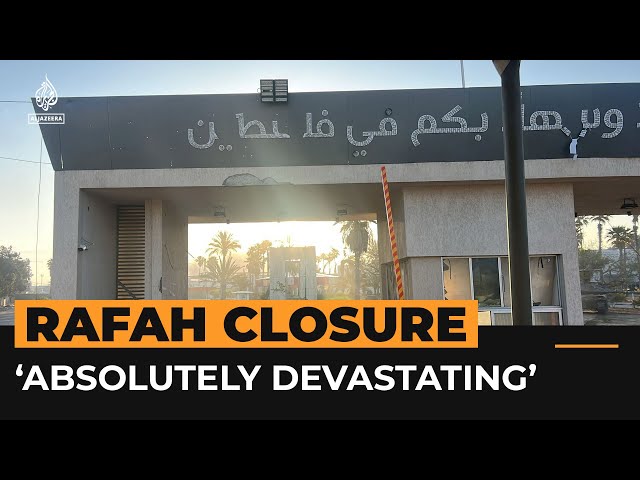 ⁣‘Absolutely devastating’: Israel cuts off main entry point for Gaza aid | Al Jazeera Newsfeed