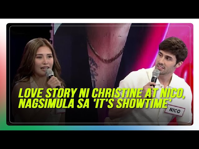 ⁣LOVE STORY NI CHRISTINE AT NICO, NAGSIMULA SA 'IT'S SHOWTIME' | ABS-CBN News