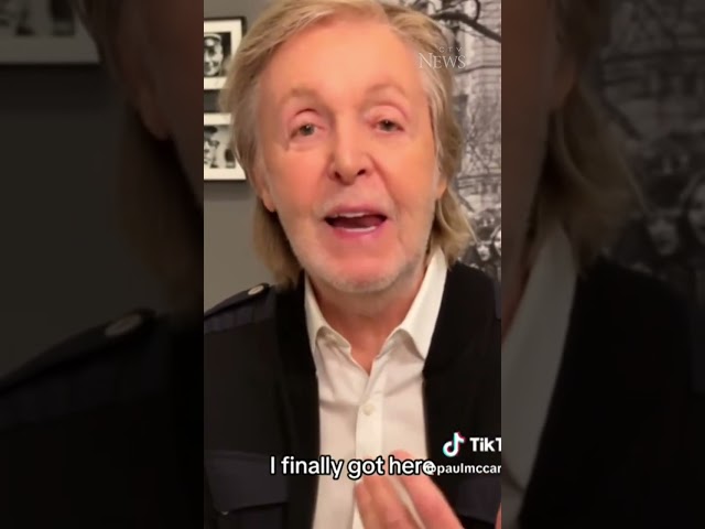⁣Beatles fan receives a message from Paul McCartney six decades after she professed her love to him