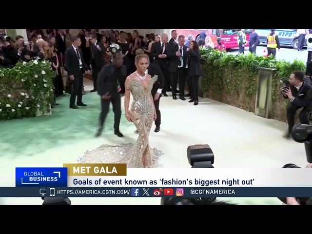 ⁣Global Business: Fashion and commerce at Met Gala 2024