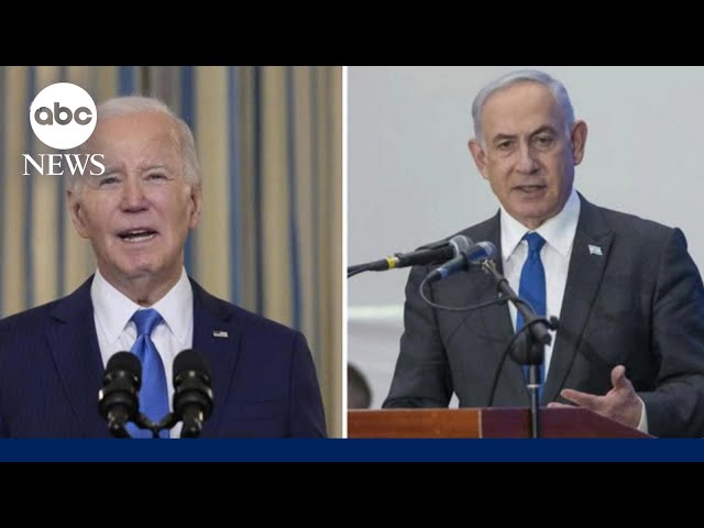 ⁣Netanyahu vows to go into Rafah despite opposition from Biden