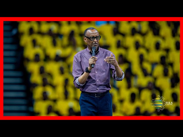 ⁣Perezida Kagame yasabye urubyiruko rw'abakorerabushake kurangwa n'umurava no gushyira hamw
