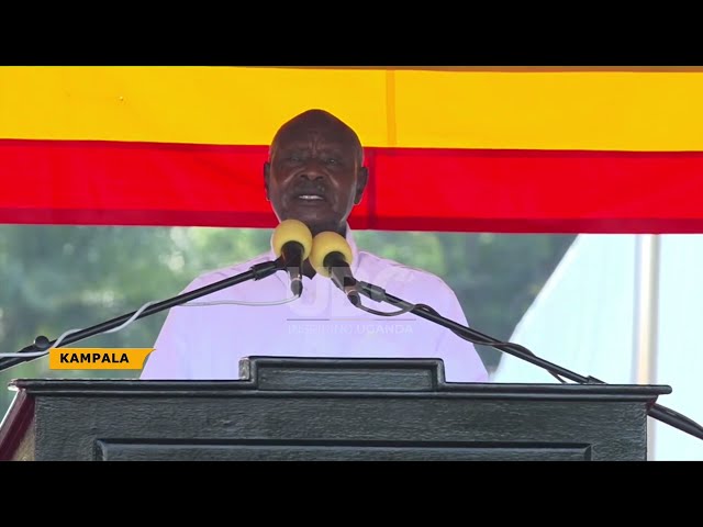 MUSEVENI REFUTES CLAIMS OF OVER TAXATION BY THE BUSINESS COMMUNITY