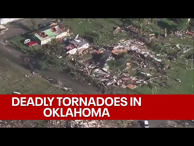 ⁣1 dead after catastrophic tornado levels Barnsdall, Oklahoma