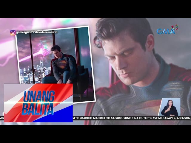 ⁣David Corenswet, ipinasilip suot ang newest Superman costume | UB