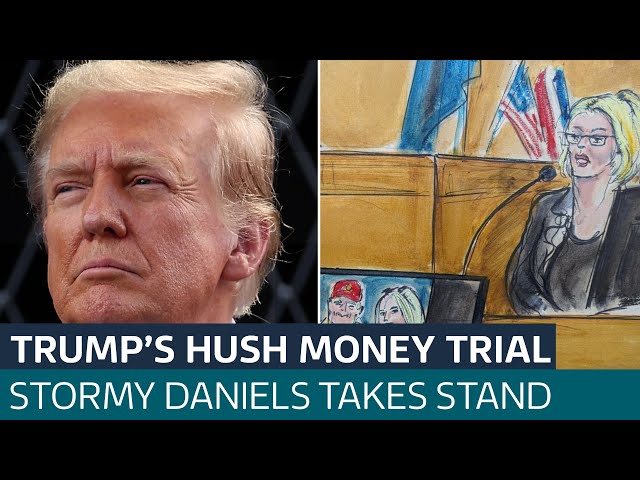 Silk pyjama and an NDA: Stormy Daniels testifies at Donald Trump's New York trial | ITV News