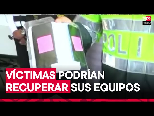 ⁣Huancayo: presentan aplicativo para ubicar celulares incautados y recuperados