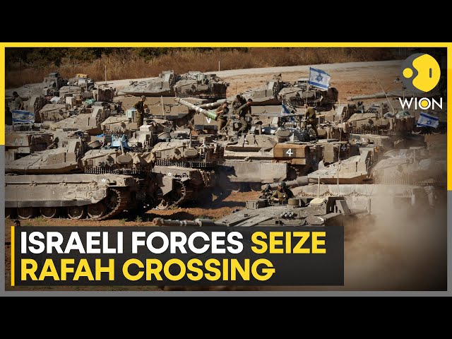 ⁣Israel-Hamas War: IDF tanks take control of Gazan side of Rafah Crossing to Egypt | WION News