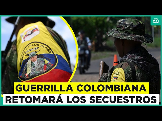 ⁣Guerrilla colombiana anuncia retomar ataques por compromisos incumplidos