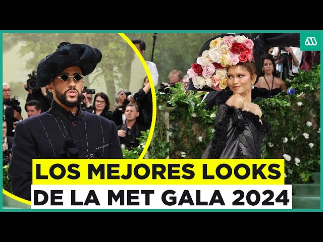 ⁣La moda y la extravagancia se apoderan de la alfombra roja en la Met Gala 2024