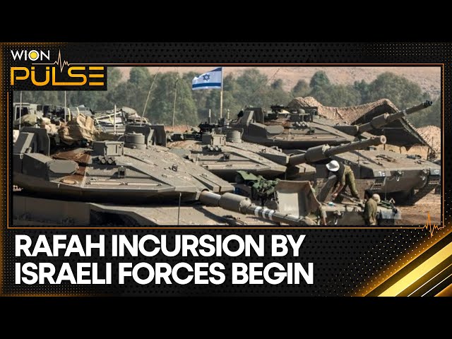 ⁣Israel-Hamas War: Thousands flee Rafah to escape incursion by Israeli forces | WION Pulse