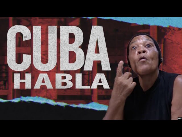 ⁣Cuba Habla: "Cuando se va la luz me quedo a oscuras aquí adentro"