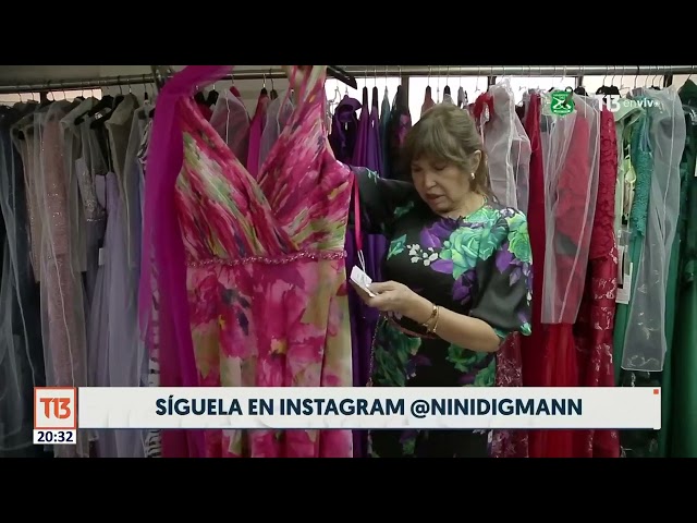 ⁣Nini Digmann encanta con sus vestidos de alta costura