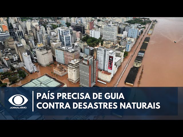 ⁣Brasil precisa de um guia de prevenção contra desastres naturais, afirma professor | Band em Alta