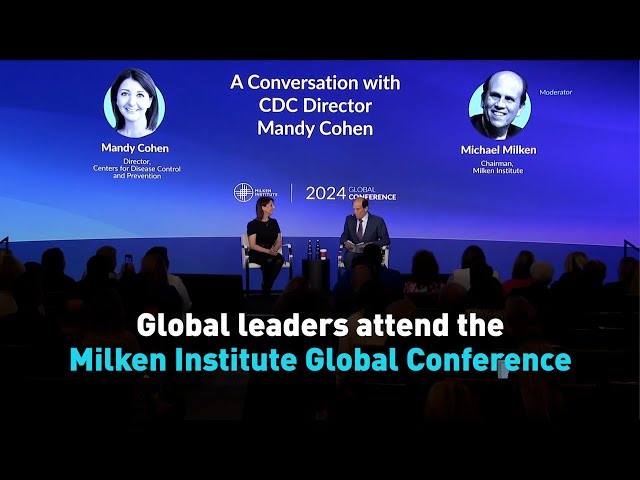 ⁣Global leaders attend Milken Institute Global Conference
