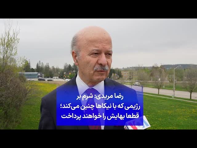 رضا مریدی: شرم بر رژیمی که با نیکاها چنین می‌کند؛ قطعا بهایش را خواهند پرداخت