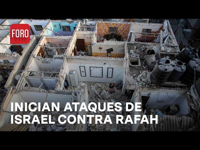 ⁣Israel inicia temida ofensiva contra la ciudad de Rafah - Las Noticias