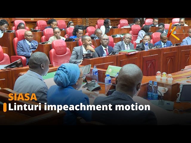 ⁣Committee probing impeachment of CS Linturi from office entering a crucial stage