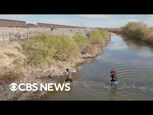 ⁣Inside the harsh conditions facing migrants at the southern border