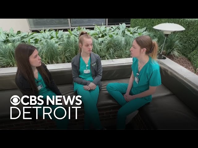 ⁣Michigan sisters turn tragedy into nursing career