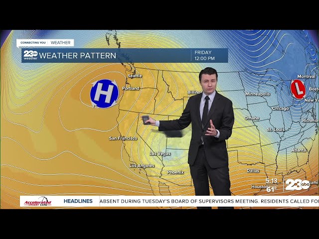 ⁣23ABC Evening weather update May 7, 2024