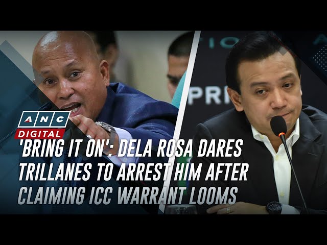⁣'Bring it on': Dela Rosa dares Trillanes to arrest him after claiming ICC warrant looms