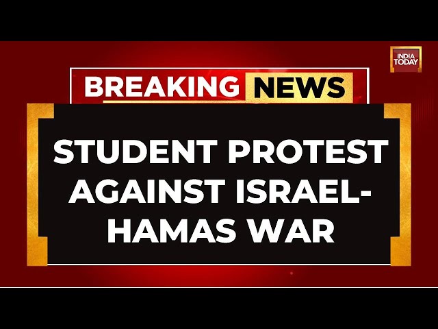 ⁣Israel Hamas War News LIVE | Chicago University Student Protest Against Israel-Hamas War