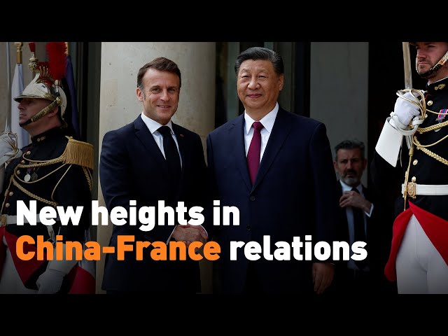 ⁣New heights in China and France relations