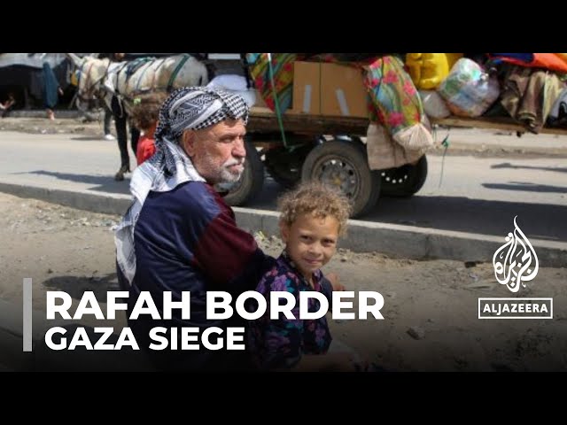 ⁣Israeli order to leave Rafah: Palestinians forced into displacement again